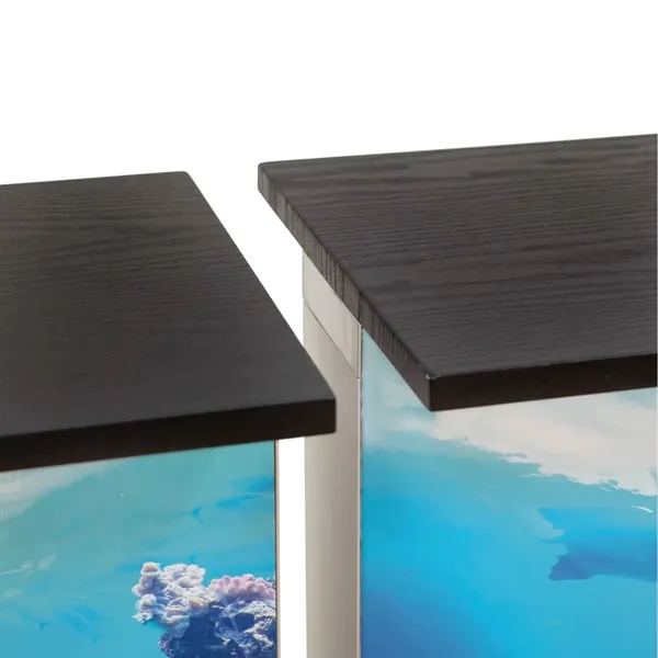 Light up your brand with this glowing counter unit.... from ASI 87188 Showdown Displays