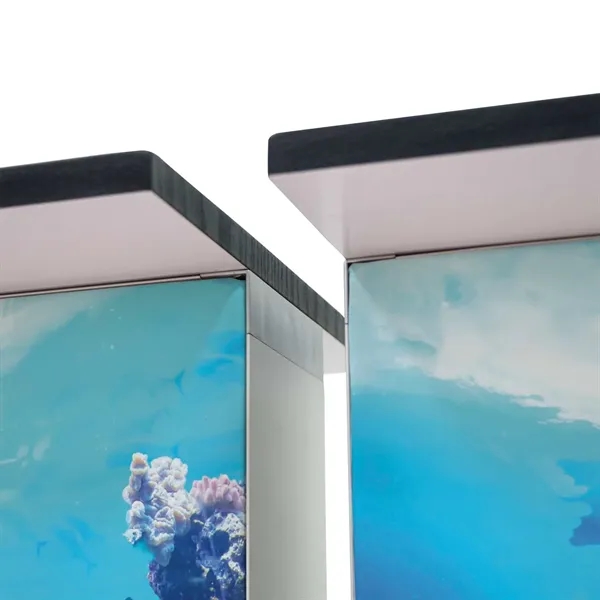 Light up your brand with this glowing counter unit.... from ASI 87188 Showdown Displays