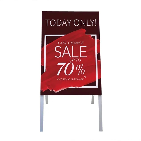 This lightweight and compact A-frame is destined to impress.... from ASI 87188 Showdown Displays