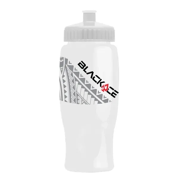 27 oz. transparent sports bottle with push-lid lid.... from ASI 88060 Snugz/USA Inc