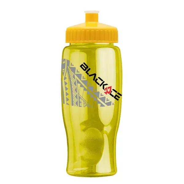 27 oz. transparent sports bottle with push-lid lid.... from ASI 88060 Snugz/USA Inc