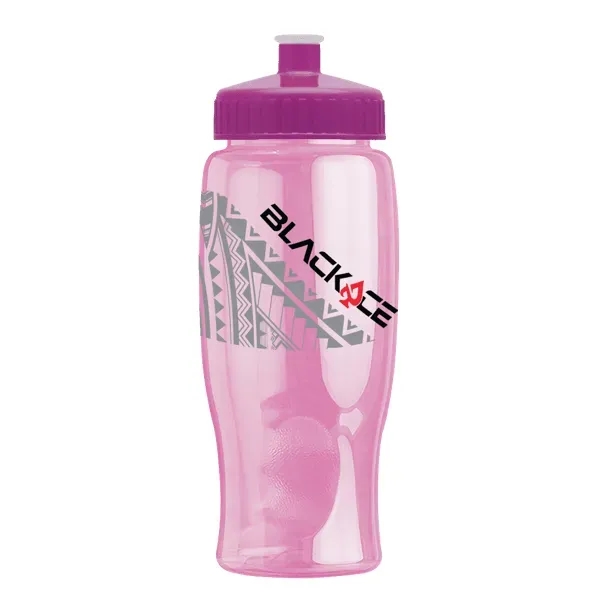 27 oz. transparent sports bottle with push-lid lid.... from ASI 88060 Snugz/USA Inc