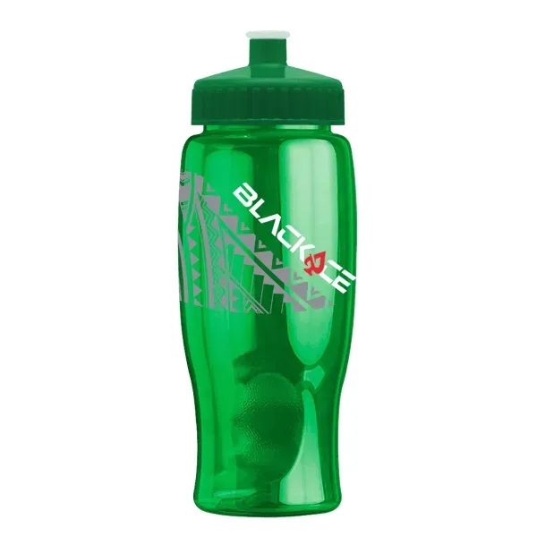 27 oz. transparent sports bottle with push-lid lid.... from ASI 88060 Snugz/USA Inc
