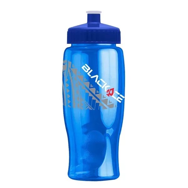 27 oz. transparent sports bottle with push-lid lid.... from ASI 88060 Snugz/USA Inc