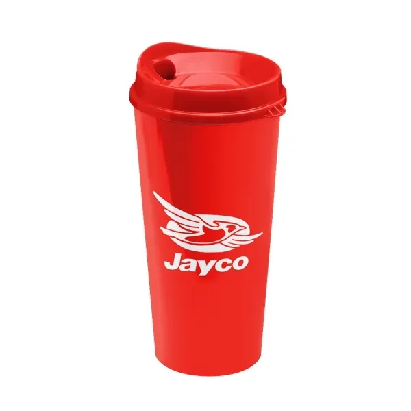20 oz, double wall insulated travel tumbler with sip-through lid.... from ASI 88060 Snugz/USA Inc