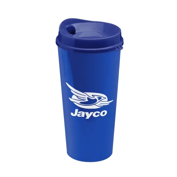 20 oz, double wall insulated travel tumbler with sip-through lid.... from ASI 88060 Snugz/USA Inc