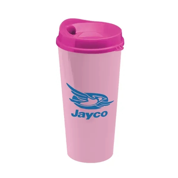 20 oz, double wall insulated travel tumbler with sip-through lid.... from ASI 88060 Snugz/USA Inc