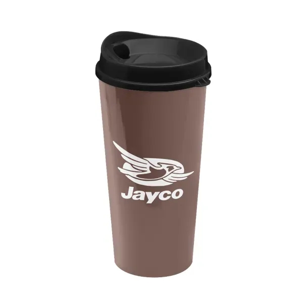 20 oz, double wall insulated travel tumbler with sip-through lid.... from ASI 88060 Snugz/USA Inc