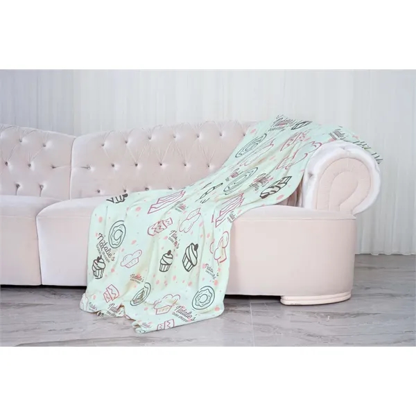 60" x 80" velvet blanket with hemmed edge and dye sublimated... from ASI 87188 Showdown Displays