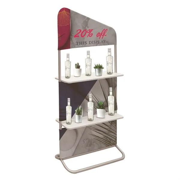 Product Sampler Total Show Package with 8' EuroFit Incline display with... from ASI 87188 Showdown Displays