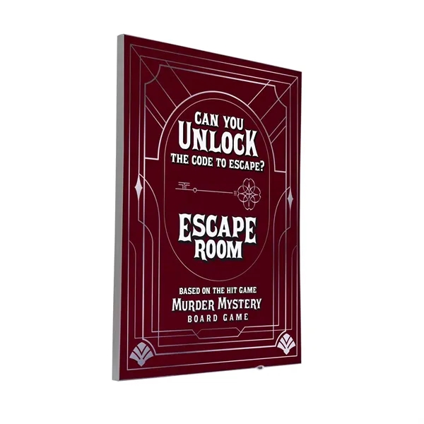 Wall mount kit with 30" x 40" polyester knit with dye... from ASI 87188 Showdown Displays