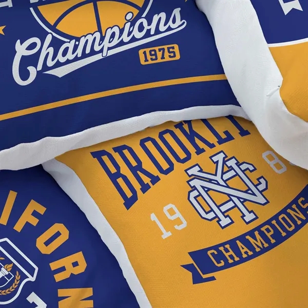 14" x 20" decorative pillow with single-sided, dye sublimation printed pillow... from ASI 87188 Showdown Displays