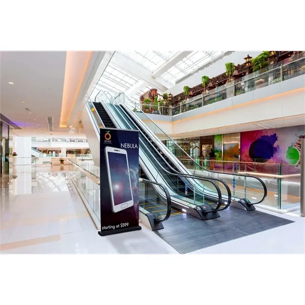 40" retractor kit with flip lever telescoping pole and easy-to-install, replaceable... from ASI 87188 Showdown Displays