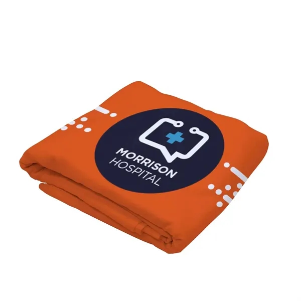 16' economy table throw made of polyester poplin with 3 sides,... from ASI 87188 Showdown Displays