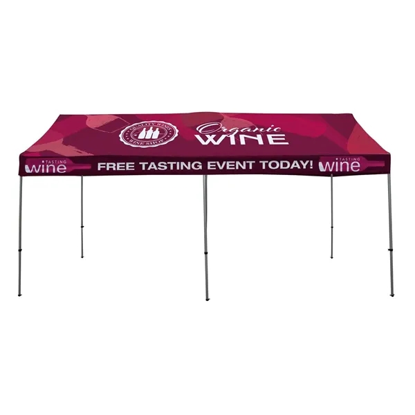 10' x 20' Gable Tent Kit with polyester canopy, frame, legs... from ASI 87188 Showdown Displays