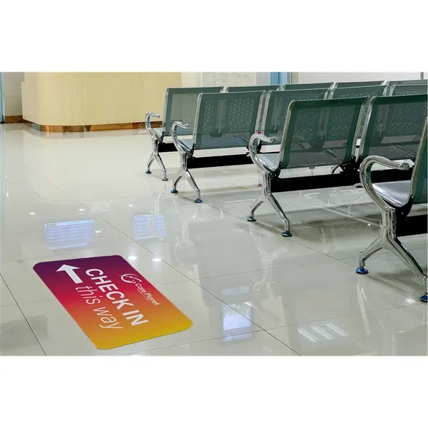 3' x 5' temporary indoor graphic panel with textured matte vinyl... from ASI 87188 Showdown Displays