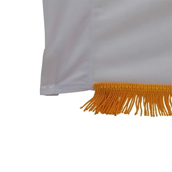 3' x 5' USA flag with golden yellow rayon fringe and... from ASI 87188 Showdown Displays