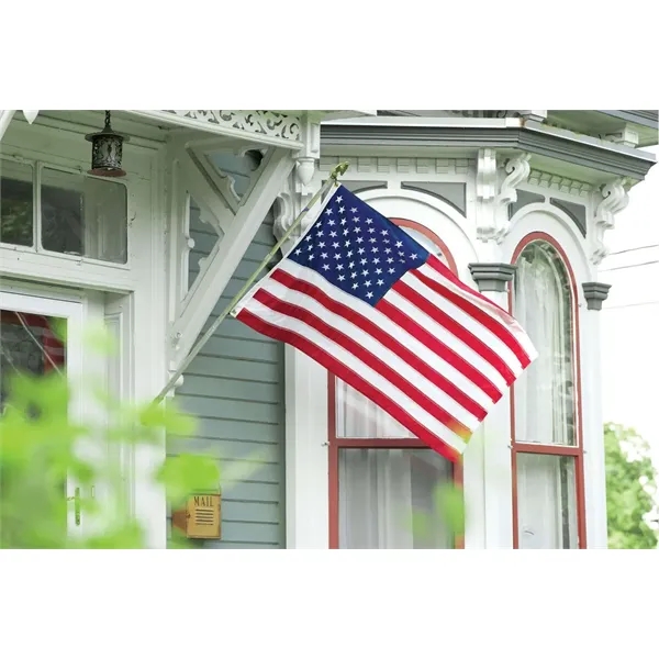 3' x 5' USA flag constructed of special woven two-ply polyester.... from ASI 87188 Showdown Displays