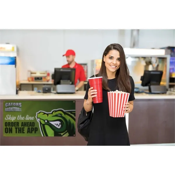 2' x 4' banner made of 13 oz. vinyl that can... from ASI 87188 Showdown Displays