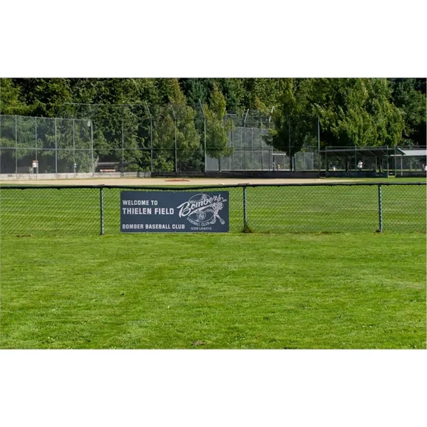 3' x 8' banner made of 13 oz. vinyl that can... from ASI 87188 Showdown Displays