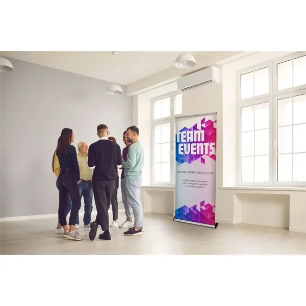 Retractor kit that features a flip-open base for easy graphic changes,... from ASI 87188 Showdown Displays