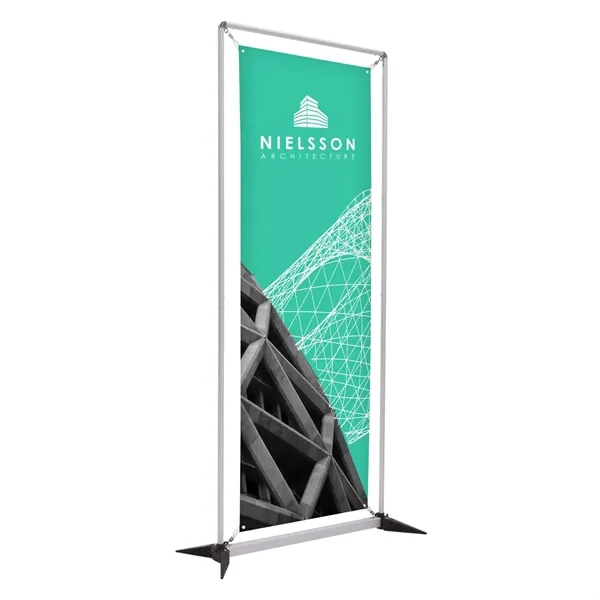 3' FrameWorx display with one-sided 13 oz. smooth scrim vinyl banner.... from ASI 87188 Showdown Displays
