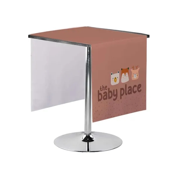 36" x 72" polyester poplin table runners with heat-treated edges and... from ASI 87188 Showdown Displays