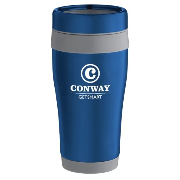16 oz. tumbler with stainless steel outer wall, color liner and... from ASI 88060 Snugz/USA Inc / Sweda®