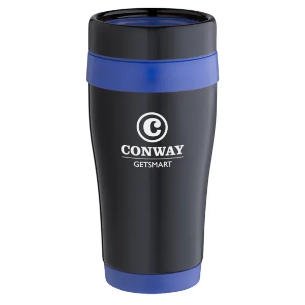 16 oz. tumbler with stainless steel outer wall, color liner and... from ASI 88060 Snugz/USA Inc / Sweda®