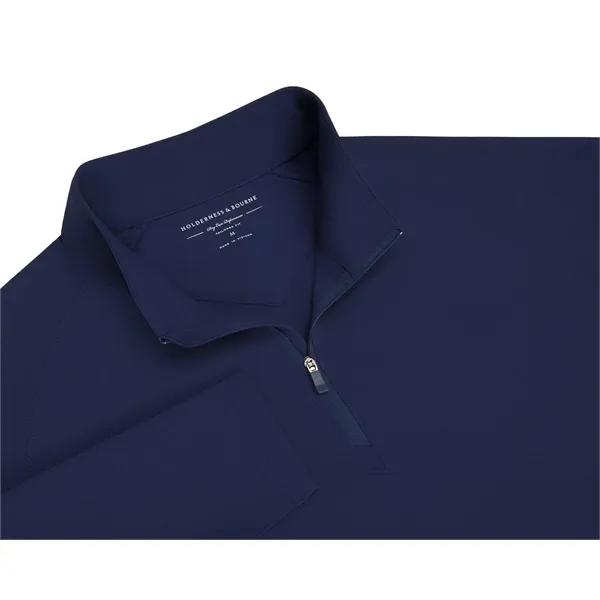 The Stuart is a lightweight solid performance quarter-zip featuring a subtle... from ASI 38120 Ball Pro / Diversified Quality Kitchenware / Branded Apparel Designs