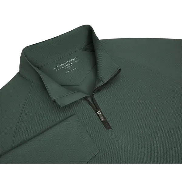 The Stuart is a lightweight solid performance quarter-zip featuring a subtle... from ASI 38120 Ball Pro / Diversified Quality Kitchenware / Branded Apparel Designs