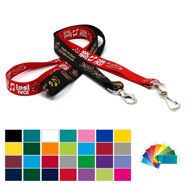 Metallic imprint lanyards offer unbeatable quality and intricate design capabilities with... from ASI 79898 Promovision / PROMOVISION