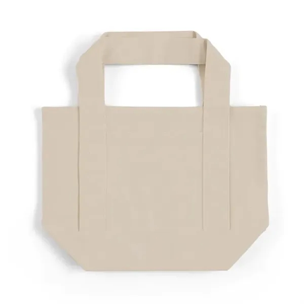 Compact cotton canvas tote with a front pocket and durable handles.... from ASI 67557 LimeLight Ent / Limelight USA
