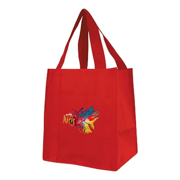 Polypropylene heavy duty grocery bag plus 1 color silkscreen imprint on... from ASI 37218 Athena Promo (tm)