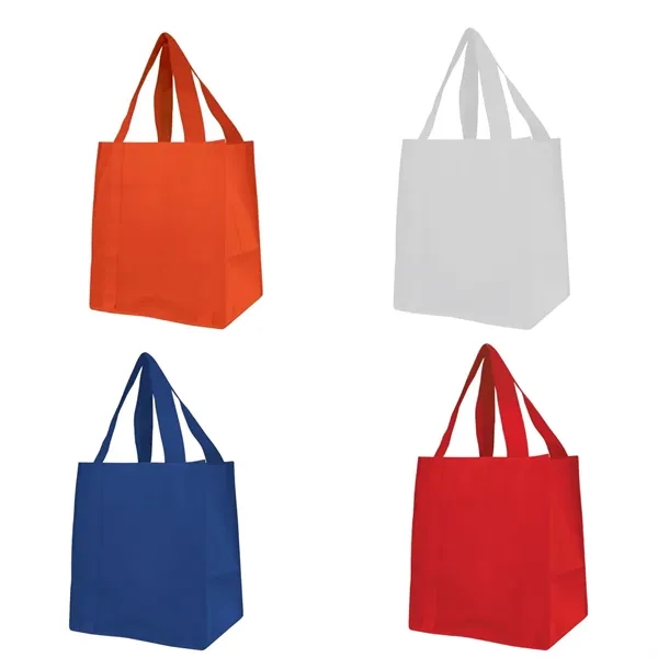 Polypropylene heavy duty grocery bag plus 1 color silkscreen imprint on... from ASI 37218 Athena Promo (tm)