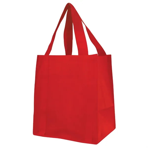 Polypropylene heavy duty grocery bag plus 1 color silkscreen imprint on... from ASI 37218 Athena Promo (tm)