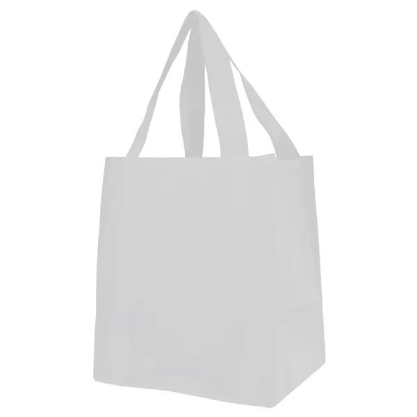 Polypropylene heavy duty grocery bag plus 1 color silkscreen imprint on... from ASI 37218 Athena Promo (tm)