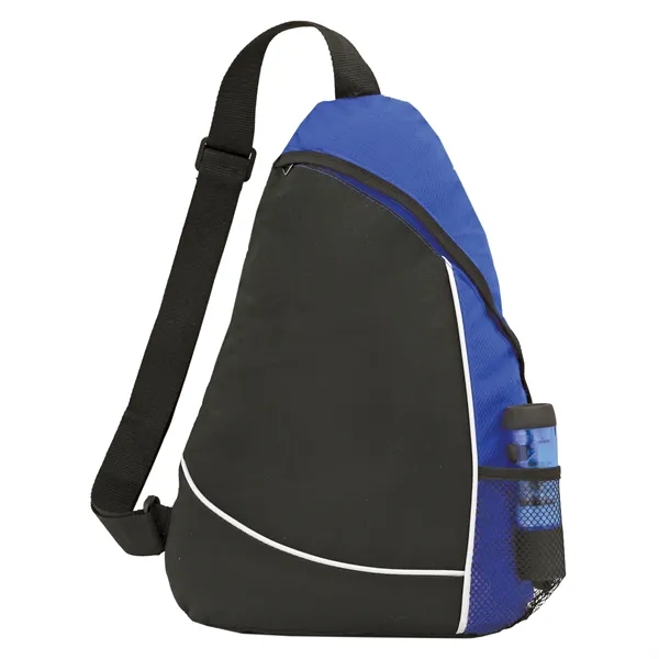 Sling pack made of 600 denier polyester with aerodynamic styling.... from ASI 46755 Cosmo Promos