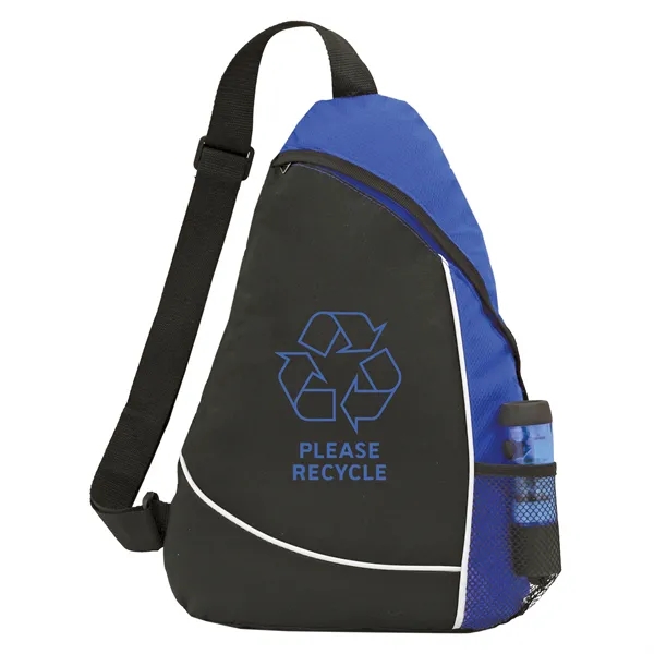 Sling pack made of 600 denier polyester with aerodynamic styling.... from ASI 46755 Cosmo Promos