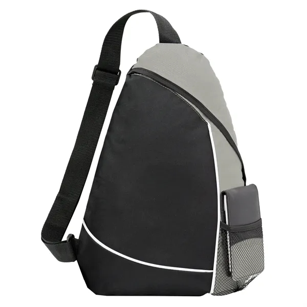Sling pack made of 600 denier polyester with aerodynamic styling.... from ASI 46755 Cosmo Promos