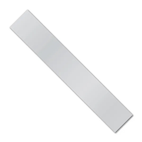 6 inch 0.025 aluminum ruler with general scales. Printed one color... from ASI 53430 Executive Line / Executive Line®