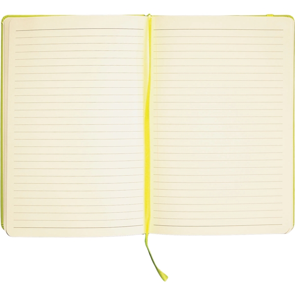 Hardcover notebook debossed, 80 sheets of off-white paper, paper pocket, bookmark... from ASI 91340 Journalbooks/Timeplanner Calendars