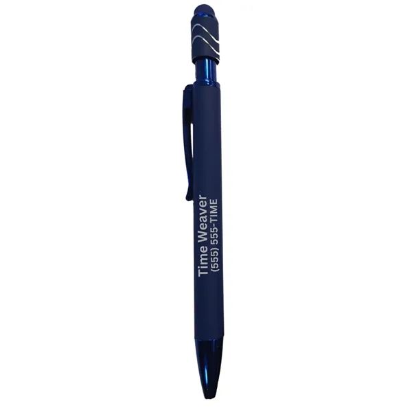 Spin top pen with stylus.... from ASI 57956 Graphco line