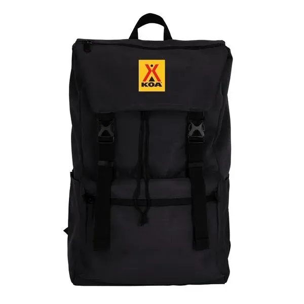 Backpack made with RPET materials with pull cord top opening, padded... from ASI 88060 Snugz/USA Inc