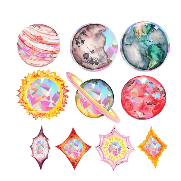 Your Space and Planet Series Sun Catchers will transform light into... from ASI 80485 Rainbow Symphony Inc