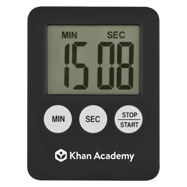 2 1/8" x 2 3/4" magnetic timer with a large digital... from ASI 88060 Snugz/USA Inc / Sweda®