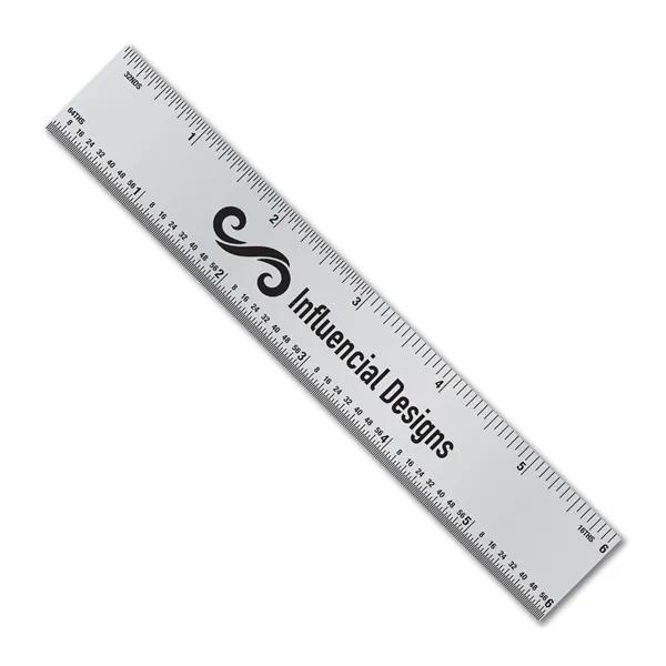 6 inch 0.032 Metalphoto® aluminum ruler with general scales. Print 1... from ASI 53430 Executive Line / Executive Line®