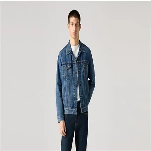 100% heavyweight cotton men's trucker jacket.... from ASI 38120 Ball Pro / Diversified Quality Kitchenware / Branded Apparel Designs