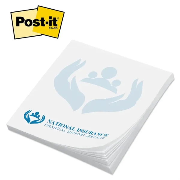 2 3/4" x 3" custom printed notepad with 50 self-adhesive sheets.... from ASI 91240 3M/Promotional Markets Dept