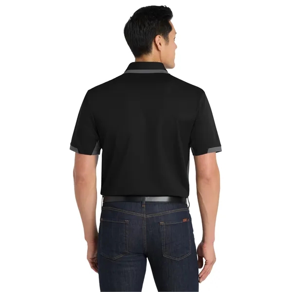 Port Authority Dry Zone Colorblock Ottoman Polo.... from ASI 84863 SanMar